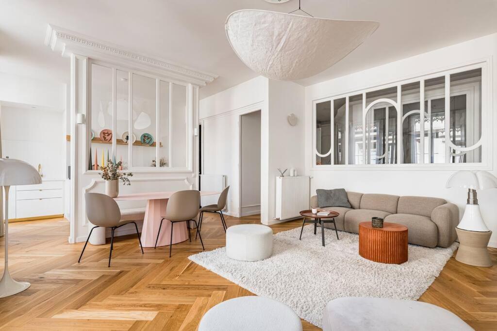 סן-אטיין Beige Hospitalite - Apotheose Luxueux- 3 Chambres - Parking Prive מראה חיצוני תמונה